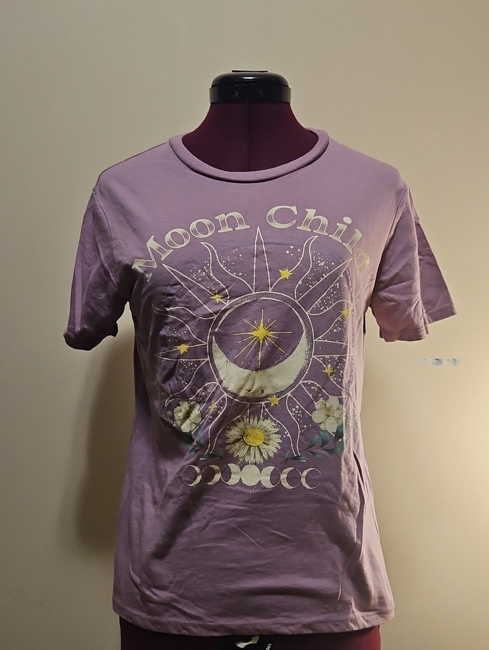 Love Tribe Lavender Moon Child Graphic Tee
